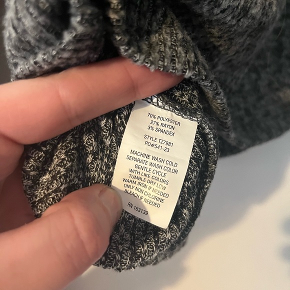 Poplar 21 grey size small slight cropped sweater - Picture 4 of 4